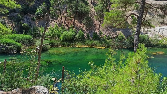 Karanlıkiçi Kanyonu, Ören