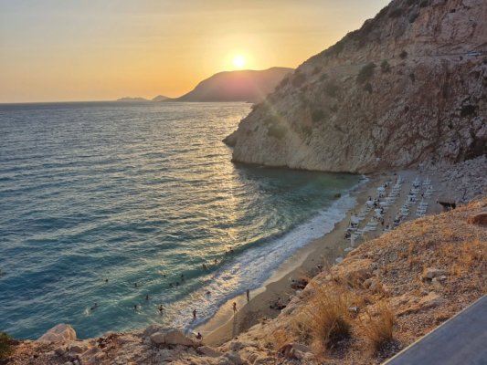 Nahe Seydikemer: Der Kaputaş-Strand